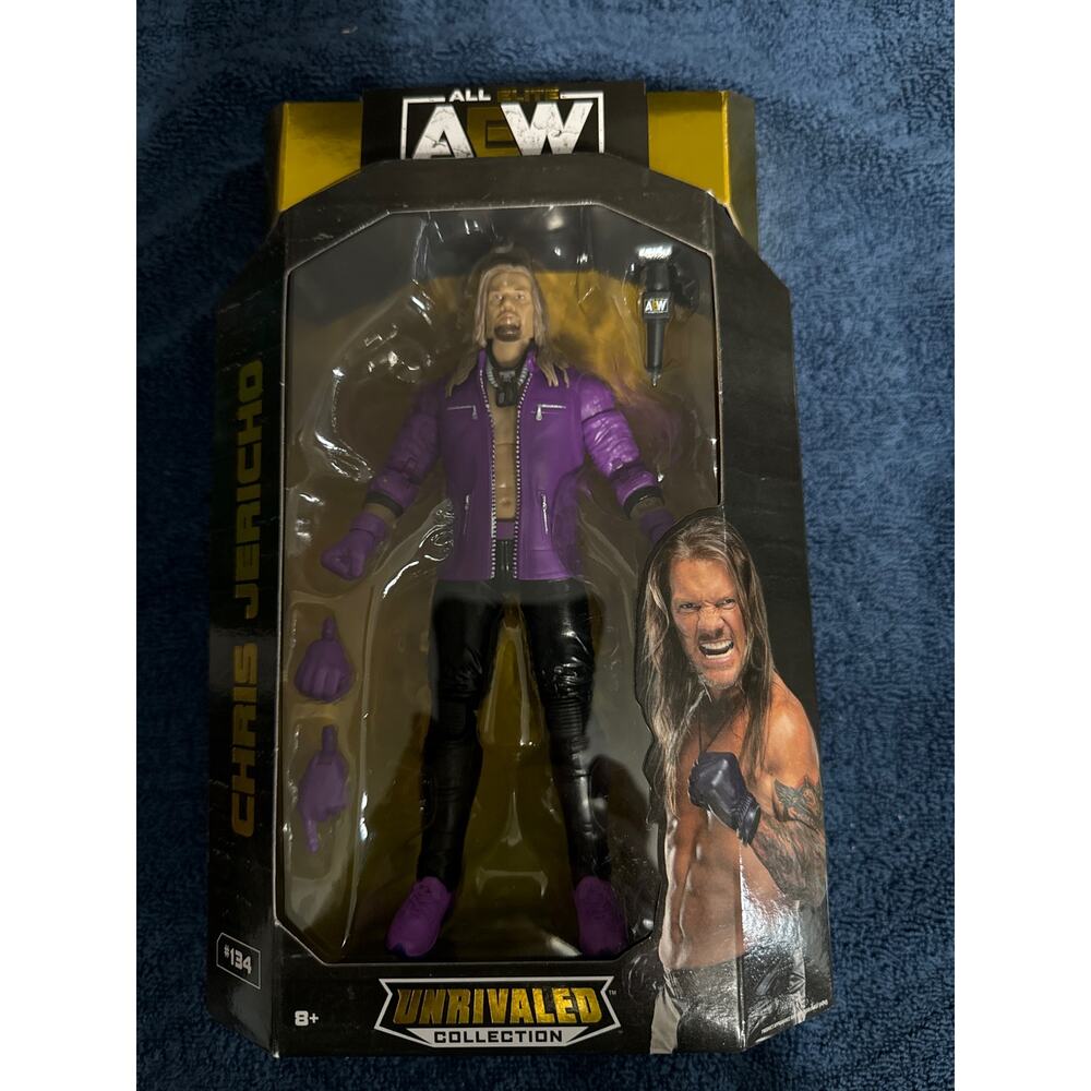 AEW Unrivaled #134 Chris Jericho (Walmart Exclusive) Action Figure | NIB‎